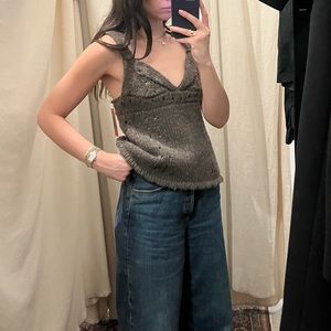 Vintage tao COMME des GARCONS knit wool tank